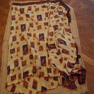 Darn Good Yarn Sari Skirt SZ L